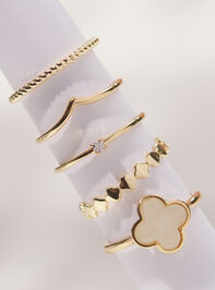 Clover Ring Set - TULLABEE