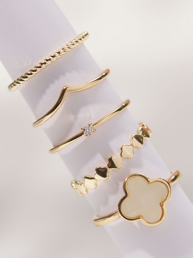 Clover Ring Set - TULLABEE