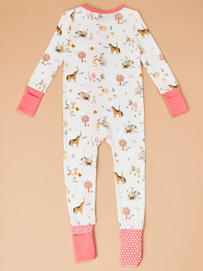 Counting on the Farm Sleeper - TULLABEE