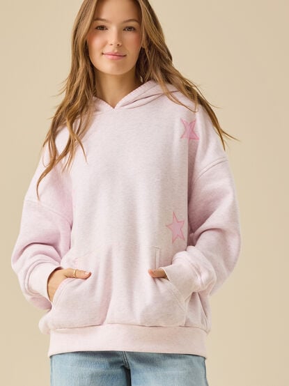 Stripe Star Hoodie - TULLABEE