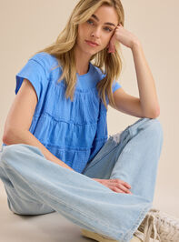 Rebecca Tiered Babydoll Top - TULLABEE
