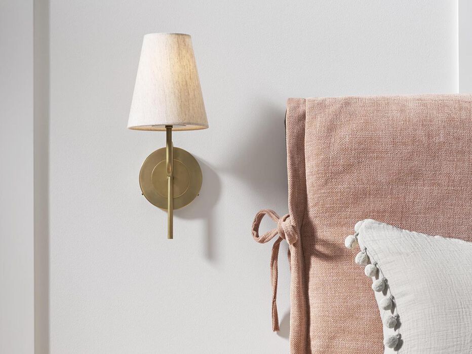 Delanney Linen Sconce - TULLABEE - 