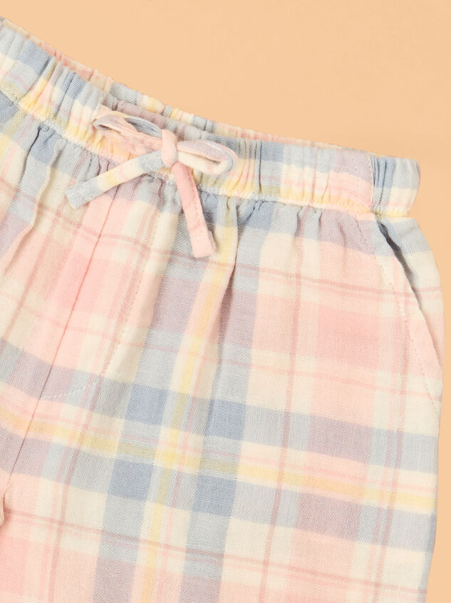 Mason Polo and Short Baby Set Detail 5 - TULLABEE