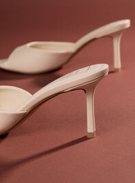 Elaine Peep Toe Stiletto Detail 5 - TULLABEE