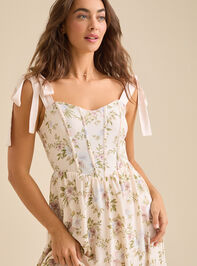 Bailey Floral Maxi Dress Detail 2 - TULLABEE