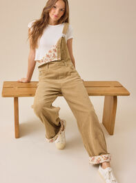 Danielle Corduroy Overalls Detail 3 - TULLABEE