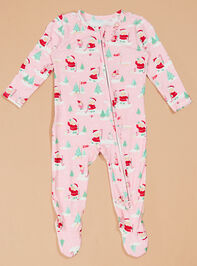 Santa's Little Caddy Ruffle Footie - TULLABEE