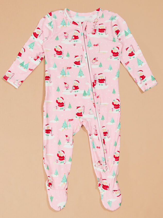 Santa's Little Caddy Ruffle Footie - TULLABEE