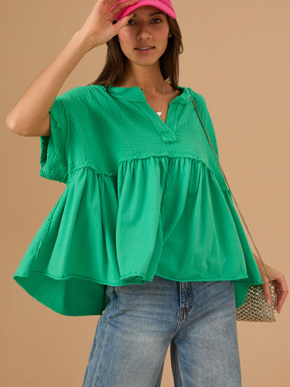 Briella Babydoll Top - TULLABEE
