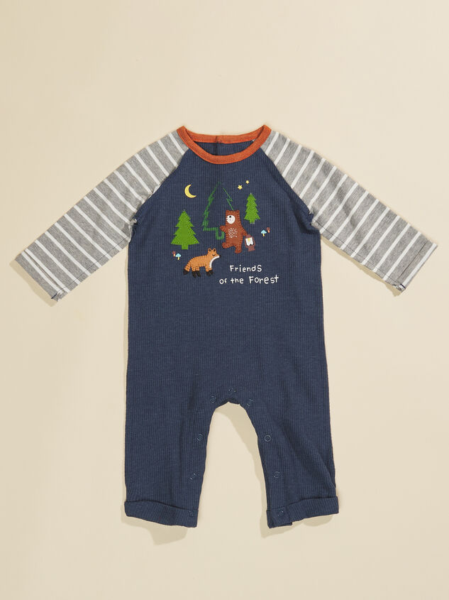 Friends of the Forest Footed Romper - TULLABEE