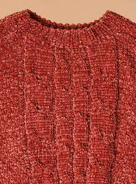Leilee Chenille Sweater Detail 3 - TULLABEE