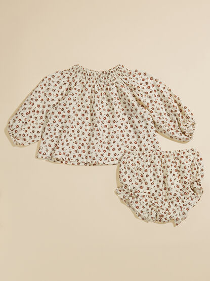 Sophie Floral Top and Bloomer Set by Rylee + Cru - TULLABEE