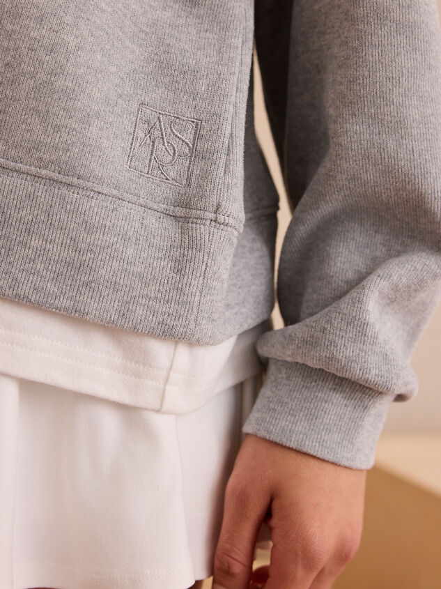Horizon Double Layer Pullover Detail 6 - TULLABEE
