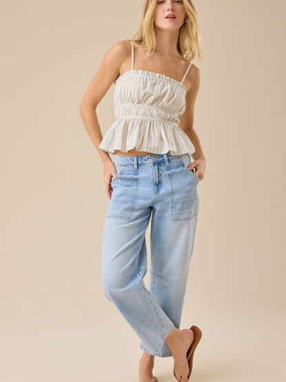 Kat Babydoll Tank - TULLABEE