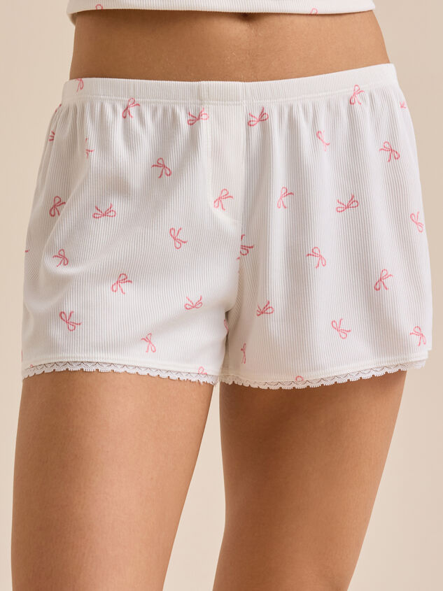 Stevie Bow Boxer Short Detail 3 - TULLABEE