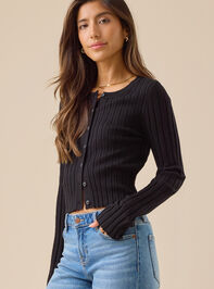 Haven Ribbed Button Up Top Detail 3 - TULLABEE