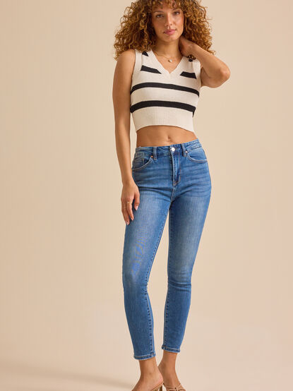 Val High Rise Skinny Jeans - TULLABEE