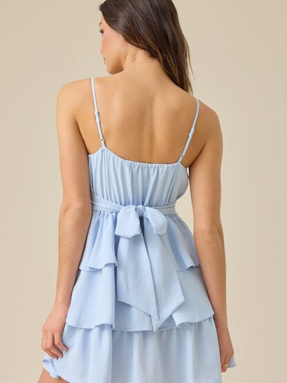 Sara Tiered Mini Dress - TULLABEE