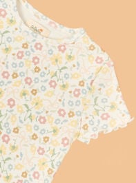 Allie Floral Top Detail 2 - TULLABEE
