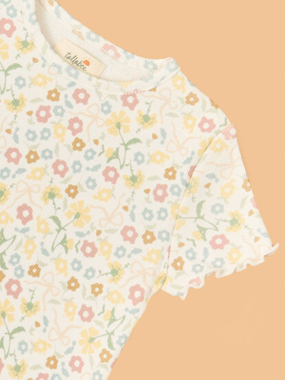 Allie Floral Top - TULLABEE