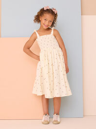 Laura Dot Smock Dress - TULLABEE