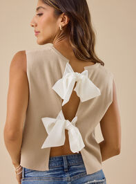 Maisie Bow Back Vest - TULLABEE