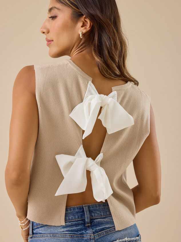 Maisie Bow Back Vest - TULLABEE