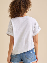 Americana Oversize Tee Detail 4 - TULLABEE