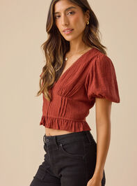 Winifred Baby Doll Top Detail 3 - TULLABEE