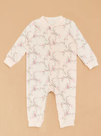 Antoinet Floral Placket Romper - TULLABEE
