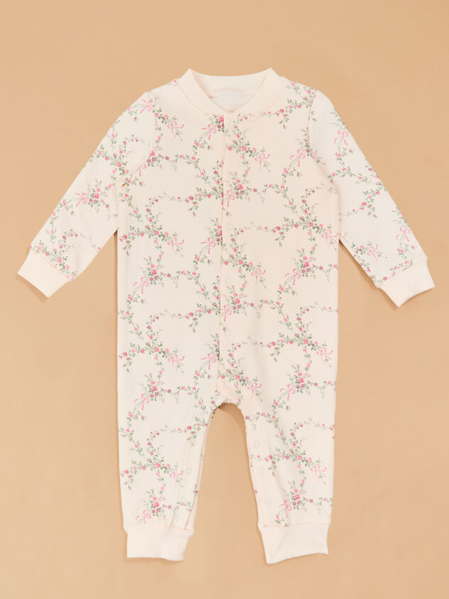 Antoinet Floral Placket Romper - TULLABEE
