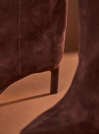 Estelle Suede Kitten Boots by Chinese Laundry Detail 3 - TULLABEE