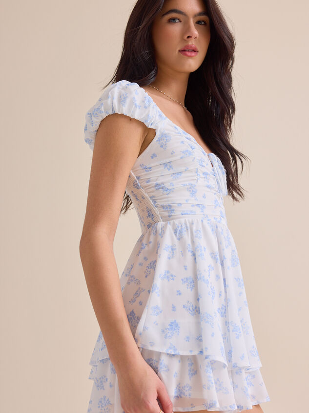 Blair Double Layer Romper Detail 3 - TULLABEE