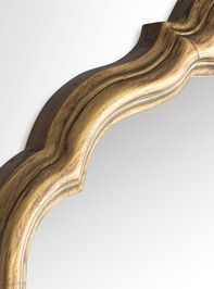 Colette Gilded Wood Mirror Detail 4 - TULLABEE