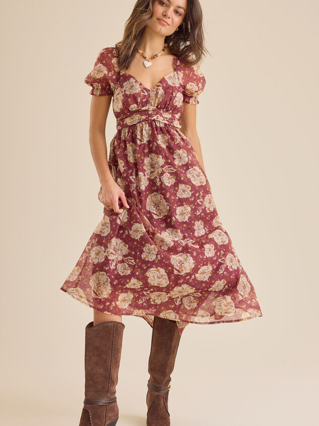 Karina Floral Maxi Dress - TULLABEE