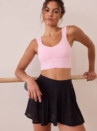 Kickback Cropped Athletic Tank - TULLABEE