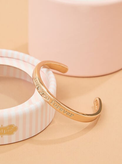 Love You Forever Bangle by Mud Pie - TULLABEE