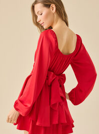 Astrid Crossover Romper Detail 5 - TULLABEE