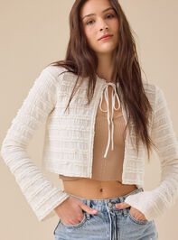 Brianna Lace Ruffle Top - TULLABEE