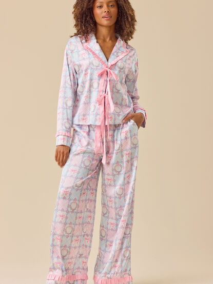 Isabelle Tie-Front Sleep Top - TULLABEE