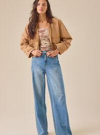 Barn Collared Jacket Detail 2 - TULLABEE