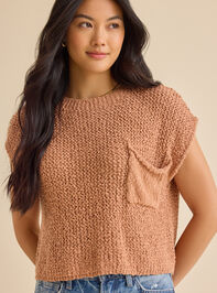 Ethel Cropped Vest Detail 2 - TULLABEE