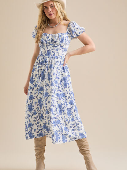 Natalie Floral Maxi Dress - TULLABEE