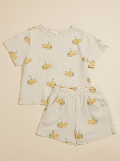 Submarine Tee and Shorts Set by Rylee + Cru - TULLABEE