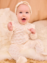 Annie Mini Bows Footie - TULLABEE