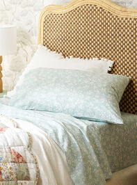 Ellery Cotton Sheet Set Detail 2 - TULLABEE