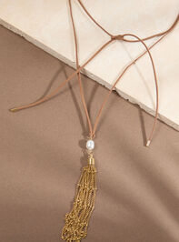 Tassel Wrap Necklace - TULLABEE
