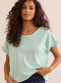 Impact Air Flowy Tee Detail 2 - TULLABEE