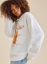 Pumpkin Spice Latte Pullover Detail 4 - TULLABEE