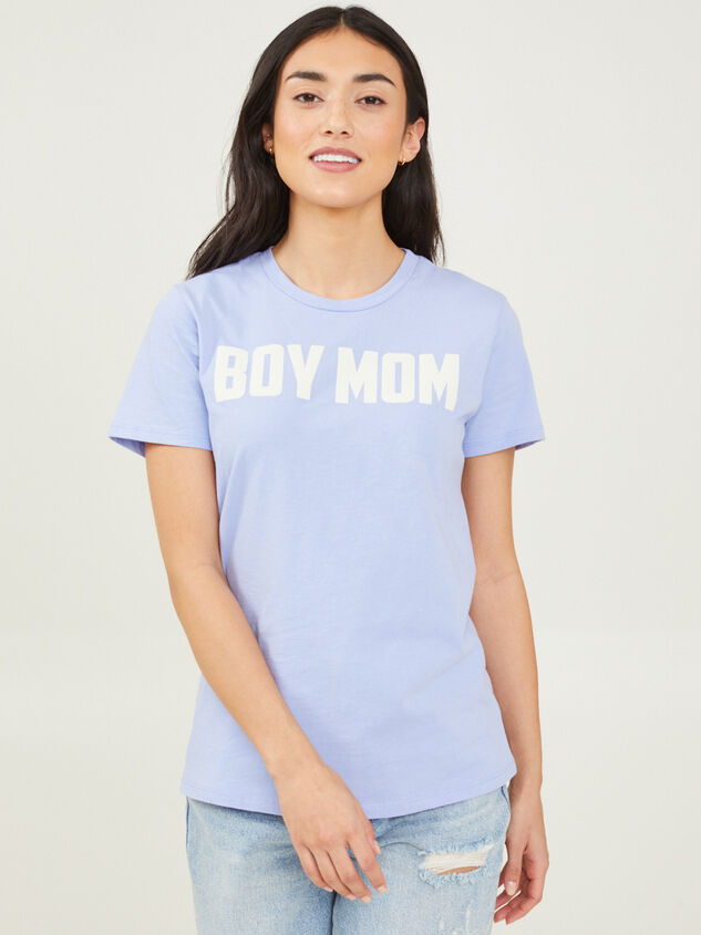 Boy Mom Graphic Tee - TULLABEE